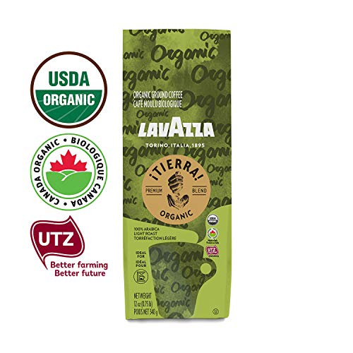 Lavazza ¡Tierra! Usda Organic Ground Coffee Premium Blend 12 Oz.