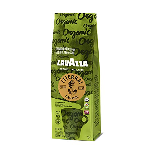 Lavazza ¡Tierra! Usda Organic Ground Coffee Premium Blend 12 Oz.