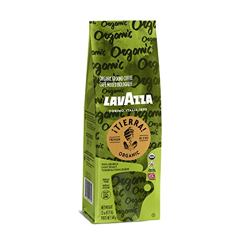 Lavazza ¡Tierra! Usda Organic Ground Coffee Premium Blend 12 Oz.