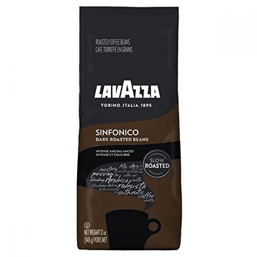 New Lavazza Whole Bean Coffee 12Oz Bags Armonico, 1 Bag