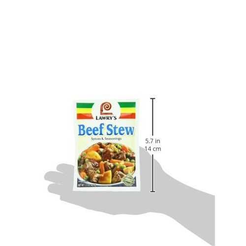 Lawrys Beef Stew Spices &Amp; Seasonings Mix, 1.5 Oz Pack Of 12