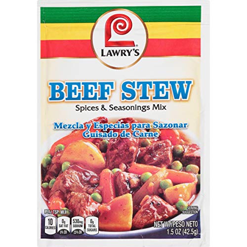 Lawrys Beef Stew Spices &Amp; Seasonings Mix, 1.5 Oz Pack Of 12