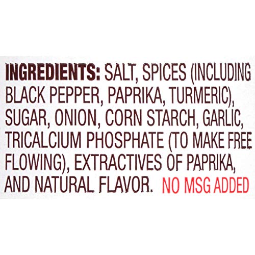 Lawrys Black Pepper Seasoned Salt, 5 Oz Pack Of 12