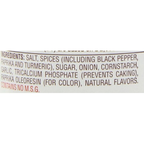 Lawrys Black Pepper Seasoned Salt, 5 Oz Pack Of 12