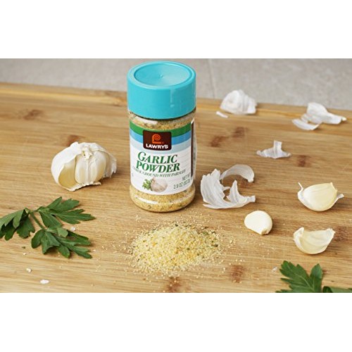 Lawrys Garlic Powder Coarse Ground With Parsley 2.9-Ounce Shake