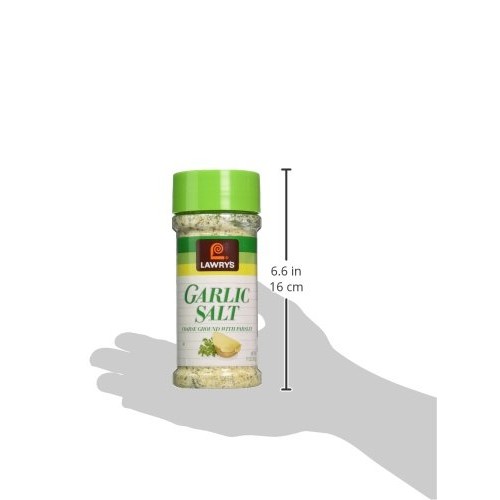 Lawrys Garlic Salt 11Oz - Course Ground With Parsley 2 Pack
