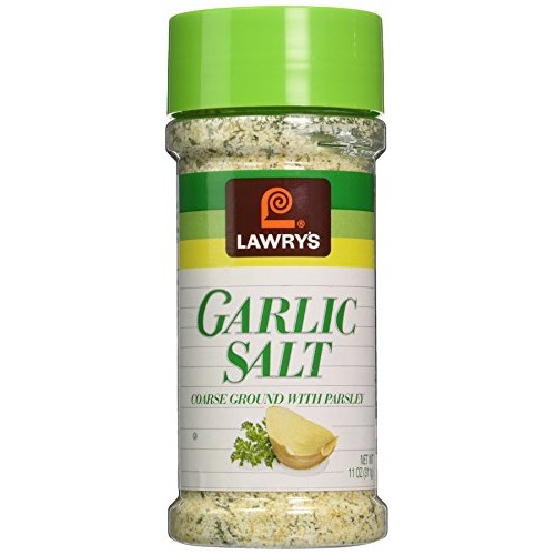 Lawrys Garlic Salt 11Oz - Course Ground With Parsley 2 Pack
