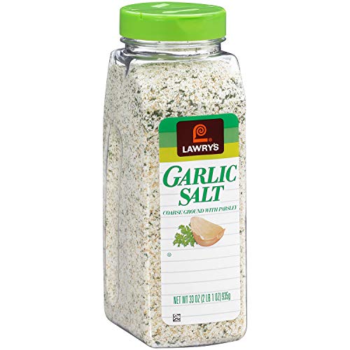 Lawrys Garlic Salt With Parsley, No Msg Seasoning, 2 Packs 33
