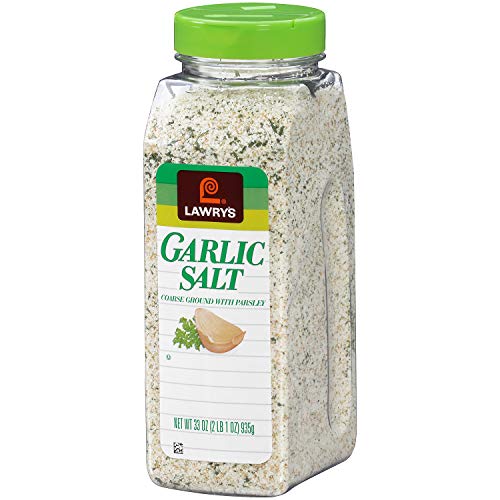 Lawrys Garlic Salt With Parsley, No Msg Seasoning, 2 Packs 33