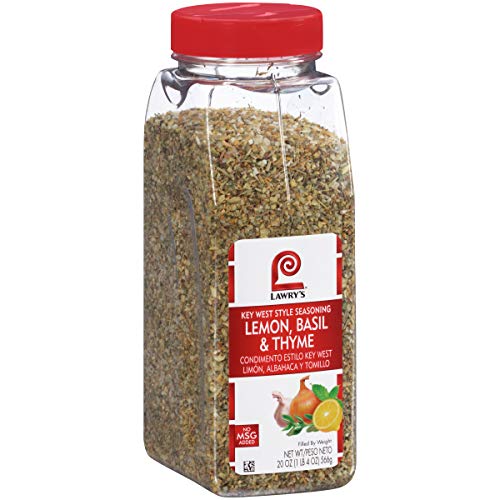 Lawrys Lemon, Basil And Thyme Key West Style Seasoning, 20 Oz