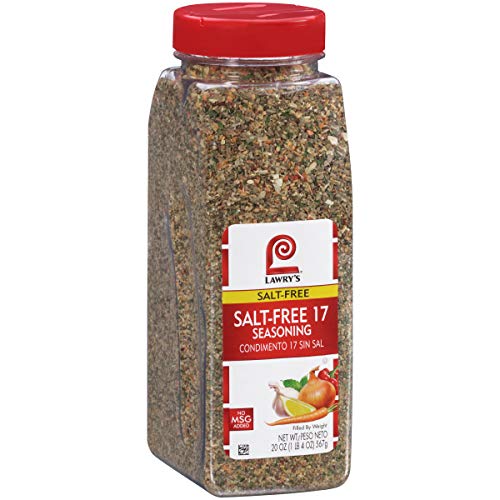 Lawrys Salt Free 17 Seasoning, 20 Oz