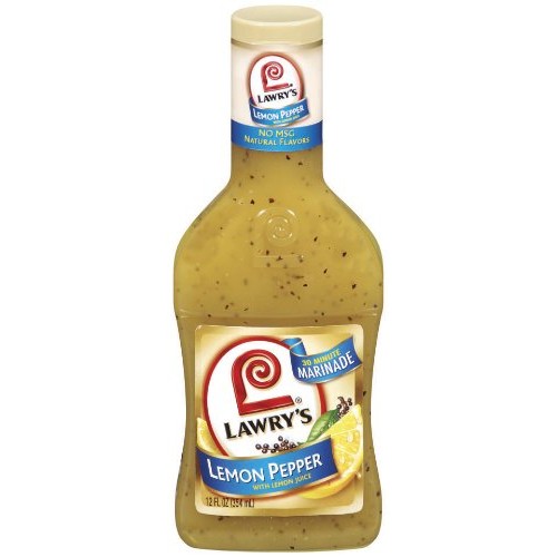 Lawrys Steak And Chop Marinade With Garlic And Cracked Black Pe