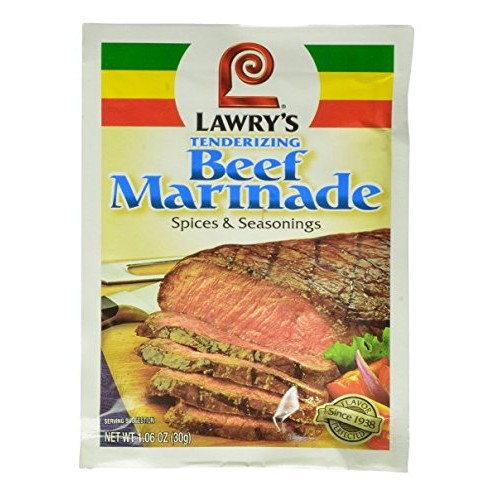 Lawrys Tenderizing Beef Marinade Seasoning 3 Pack
