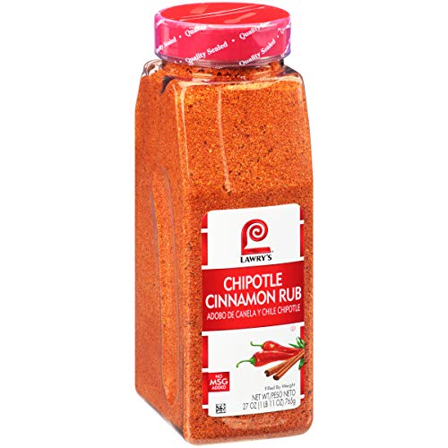 Lawrys Chipotle Cinnamon Rub, 27 Oz