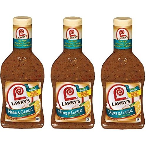 Lawrys 30 Minute Marinade: Herb &Amp; Garlic With Lemon Juice 3 Pa