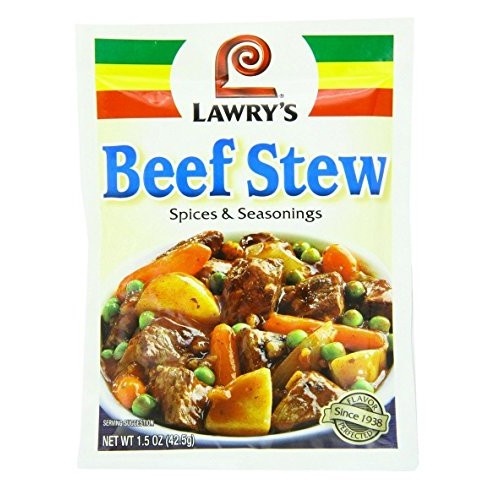 Lawrys Beef Stew Seasoning 1.5 Oz Packet Pack Of 6