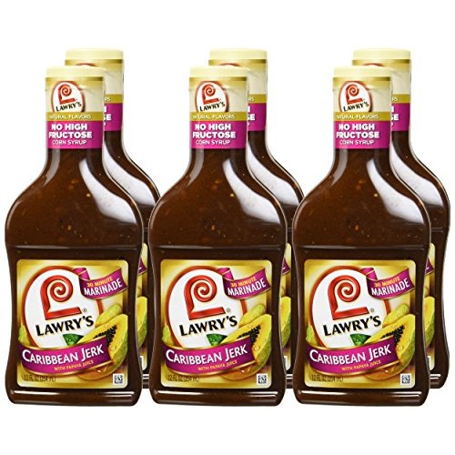 Lawrys Caribbean Jerk with Papaya Juice Marinade, 12 fl oz Pac...