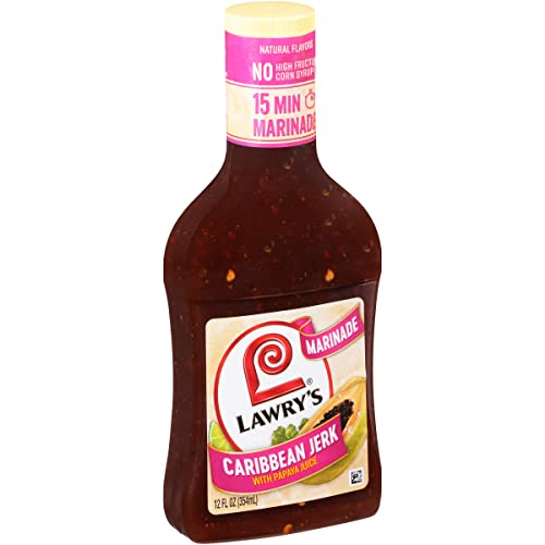Lawrys Caribbean Jerk with Papaya Juice Marinade, 12 fl oz Pac...