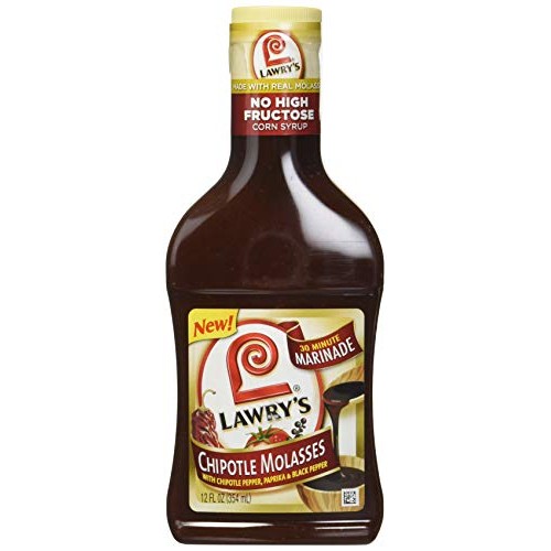 Lawrys Chipotle Molasses Marinade, 12 Fl Oz