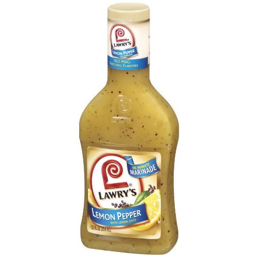 Lawrys Lemon Pepper Marinade with Lemon Juice, 12 oz