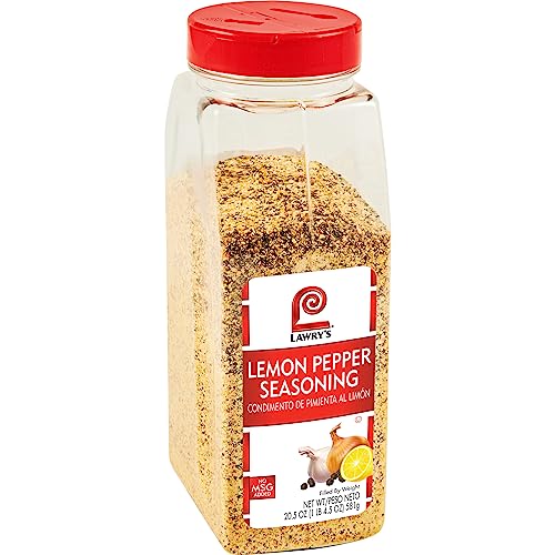Lawrys Lemon Pepper Seasoning, 20.5 oz - One 20.5 Ounce Contain...