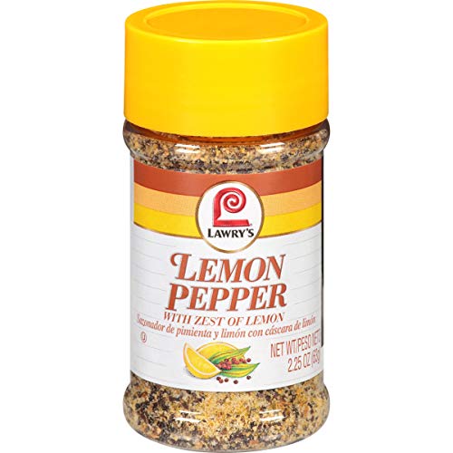 Lawrys Lemon Pepper with Zest of Lemon, 2.25 Oz