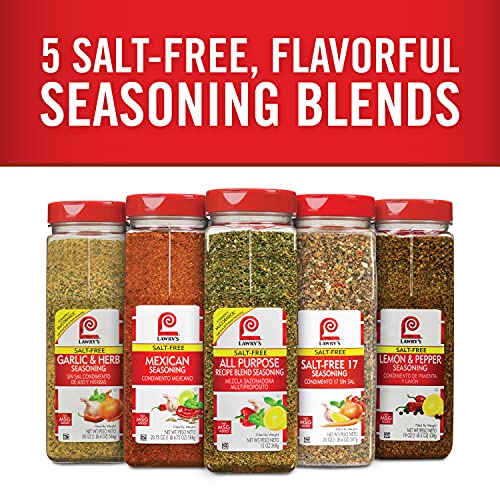 Lawrys Salt Free 17 Seasoning, 10 oz - One 10 Ounce Container o... Lawrys Salt Free 17 Seasoning, 10 oz - One 10 Ounce Container o...