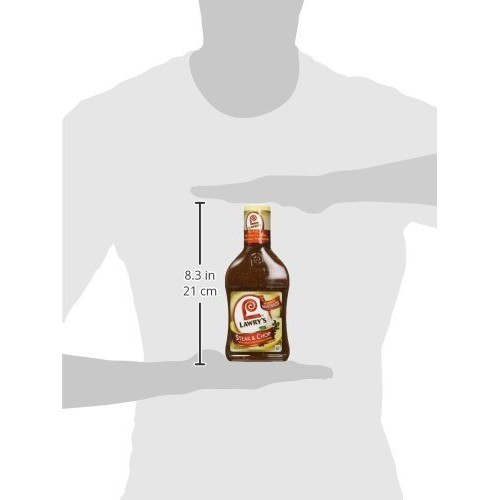 Lawrys Steak & Chop with Garlic & Cracked Black Pepper Marinade...