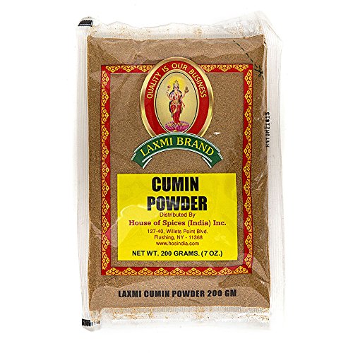 Laxmi All-Natural Dried Cumin Powder - 7 Ounce