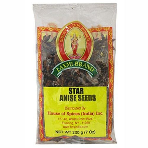 Laxmi All-Natural Gourmet Star Anise Seed - 7Oz
