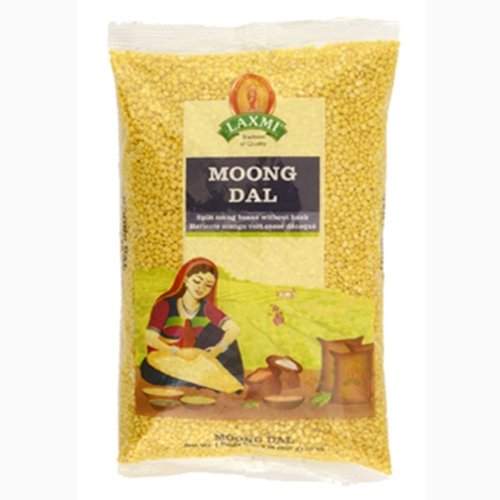 Laxmi Moong Dal Split Mung Beans, 4 Pounds