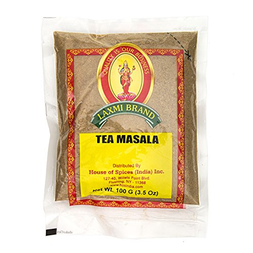 Laxmi Natural Tea Masala - Traditional Indian Tea Masala - 3.5Oz