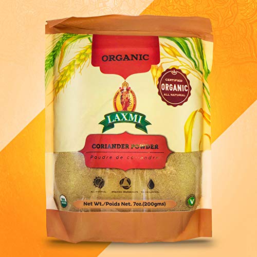 Laxmi Organic Coriander Powder, Purdre De Coriandre, Certified O
