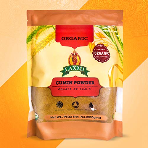 Laxmi Organic Cumin Powder, All Natural Dried Cumin Powder, Jerr