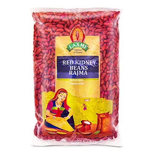 Laxmi Red Kidney Beans Rajma, Product Of Usa 4Lbs