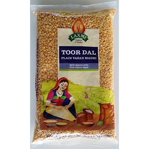 Laxmi Toor Dal Split Pigeon Peas Beans Lentils Indian Grocery On