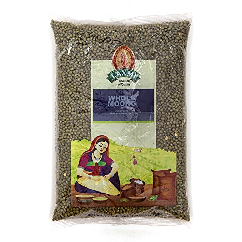 Laxmi Whole Moong, Mung Bean Seeds, 4 Pounds For Cooking &Amp; Sprou