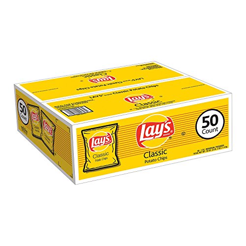 Lays Classic Potato Chips 1 Oz., 50 Ct.