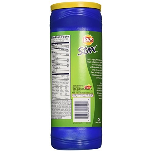 Lays Stax Sour Cream &Amp; Onion Flavored Crisp 5.5 Oz Pack Of 3