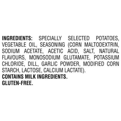 Lays Dill Pickle Flavour Potato Chips - Family Size Bag {Importe