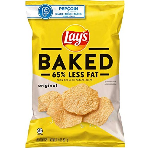 Lays Original Baked Potato Crisps, 1.875 Ounce -- 24 Per Case.