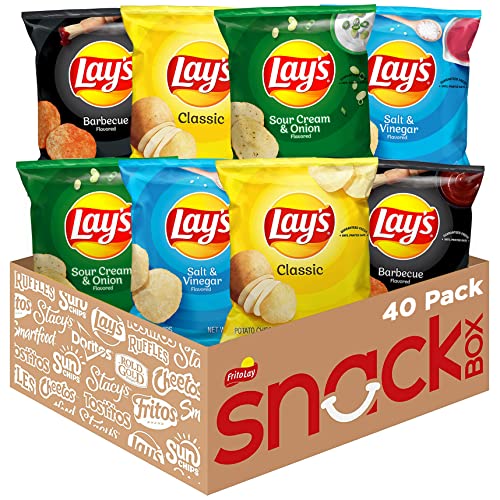 Lays Potato Chip Variety Pack, 40 Count