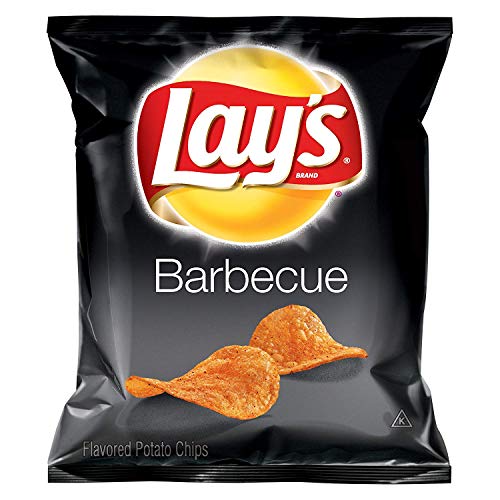 Lays Potato Chips Barbecue Pack, 1 Ounce, Pack Of 40