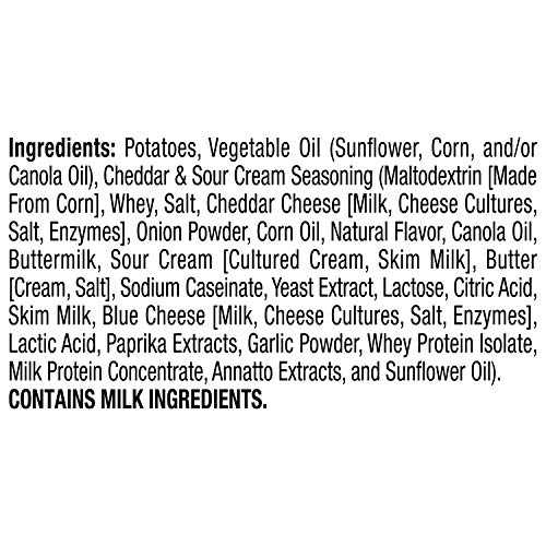 Lays Potato Chips, Cheddar And Sour Cream, 12.5Oz Party Size! Bag