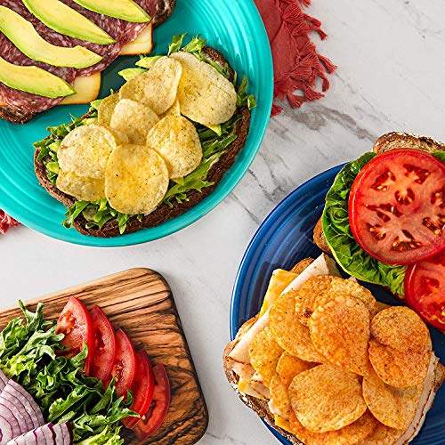 Lays Salt &Amp; Vinegar Flavored Potato Chips, 1 Ounce Pack Of 40