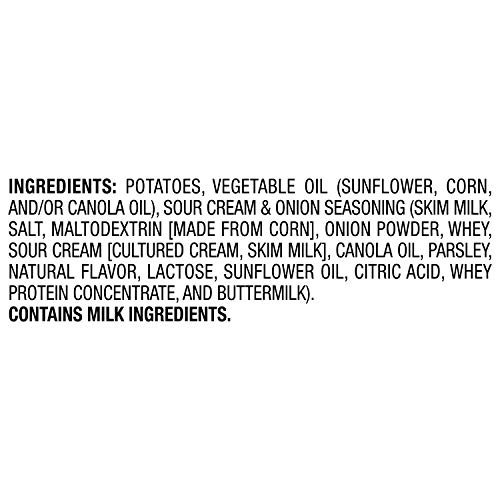 Lays Sour Cream &Amp; Onion Flavored Potato Chips, 1 Ounce Pack Of