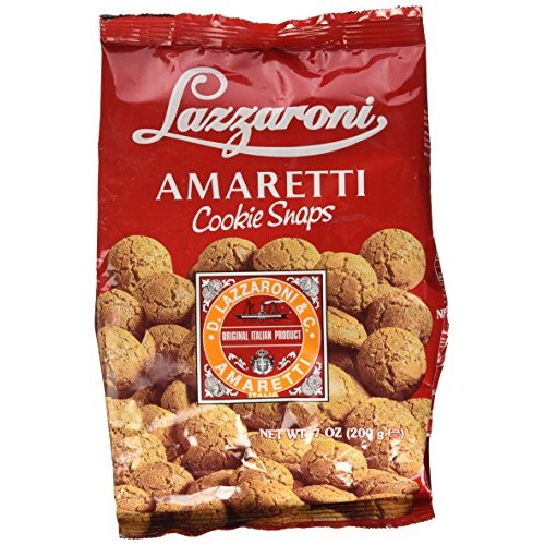 Amaretti Cookie Snaps By Lazzaroni 7 Ounce