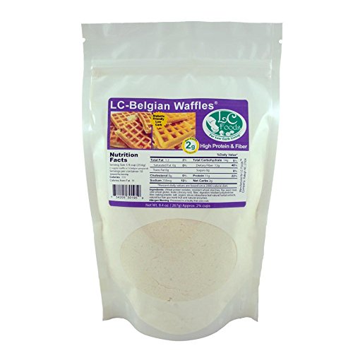 Low Carb Belgian Waffle Mix - Lc Foods - All Natural - No Sugar