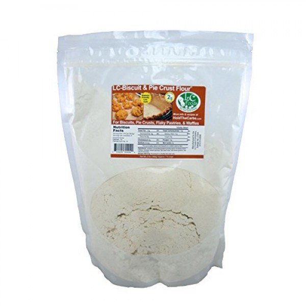 Low Carb Biscuit & Pie Crust Flour 2 LBS - LC Foods - All Natu...