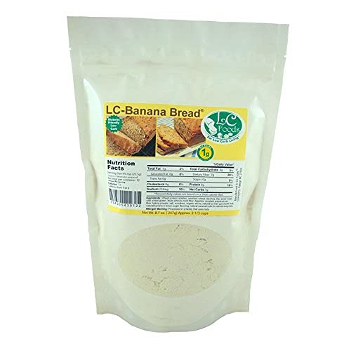 Low Carb Foods Mix Banana Bread Mix | Fresh High Protein | Multi